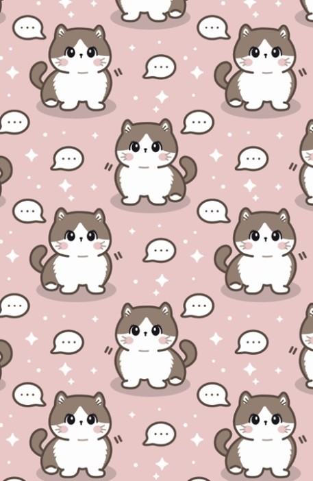 Держатель для карт Аниме «Many cute cat» (6,5 х 9,5 см) 