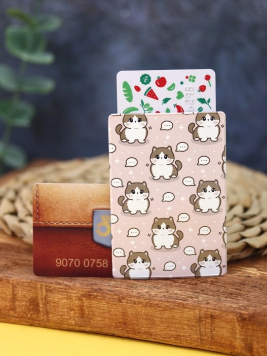 Держатель для карт Аниме «Many cute cat» (6,5 х 9,5 см) 