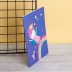 Тетрадь (A5) &quot;Sleeping rainbow princess&quot;, blue (13.5*20.5) 