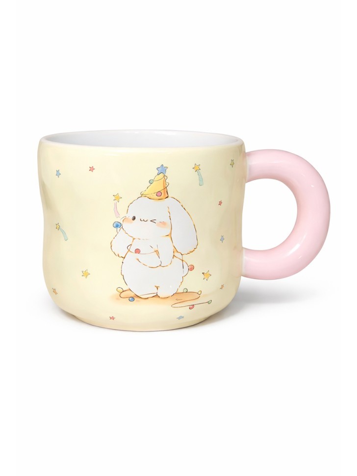 Кружка «Rabbit», pink (450 мл)
