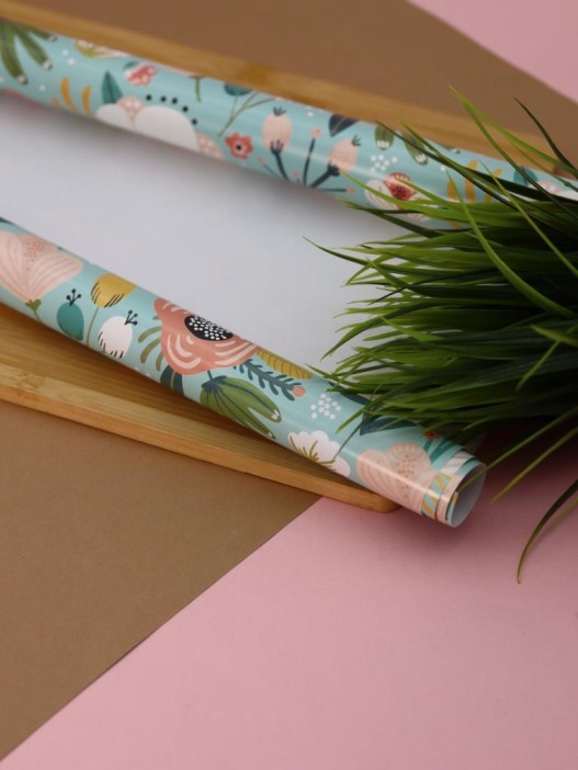 Упаковочная бумага «Floral Bliss» 1 рулон, 50*70 см 