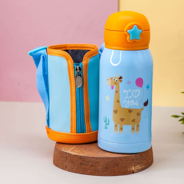 Термос "Cute giraffe", orange (550 ml) 