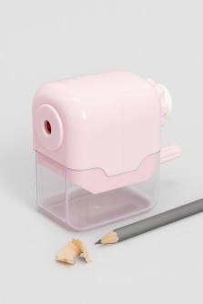 Точилка для карандашей механическая "Cuteness", pink