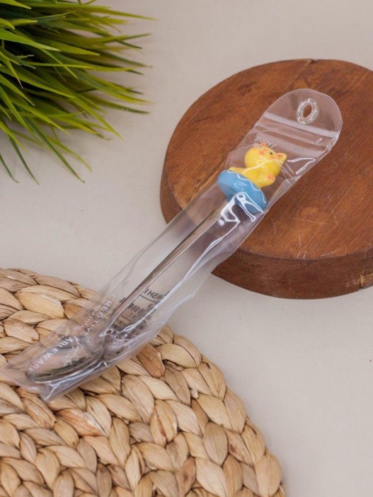 Ложка десертная &quot;Funny cat&quot;, yellow 