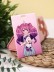 Держатель для карт Аниме &quot;I&#039;m unique unicorn girl&quot; (6,5 х 10,4 см) 