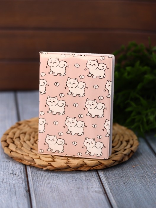 Обложка для паспорта Аниме «Many white cat», плотность 600 мкм 