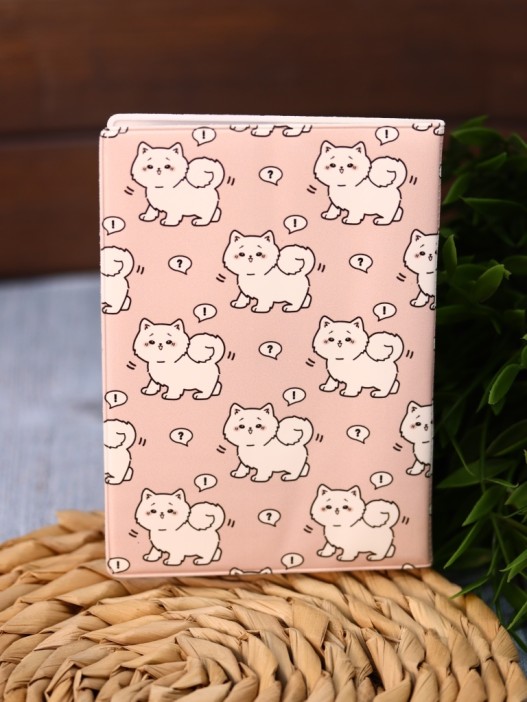 Обложка для паспорта Аниме «Many white cat», плотность 600 мкм 