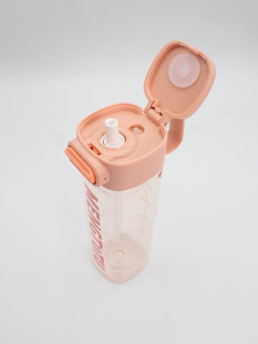 Спортивная бутылка «Mengtutu», pink (650 мл) 