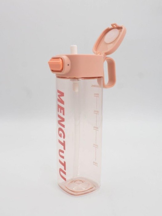 Спортивная бутылка «Mengtutu», pink (650 мл) 