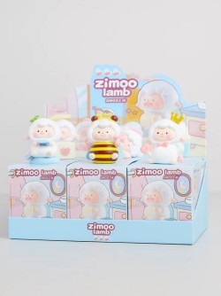 Сувенир в сюрприз-упаковке «Little sheep», mix (10 см), пластик, шоубокс 6 шт.