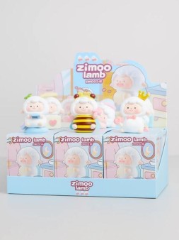 Сувенир в сюрприз-упаковке «Little sheep», mix (10 см), пластик, шоубокс 6 шт.