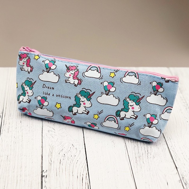 Пенал &quot;Единороги&quot;, blue 