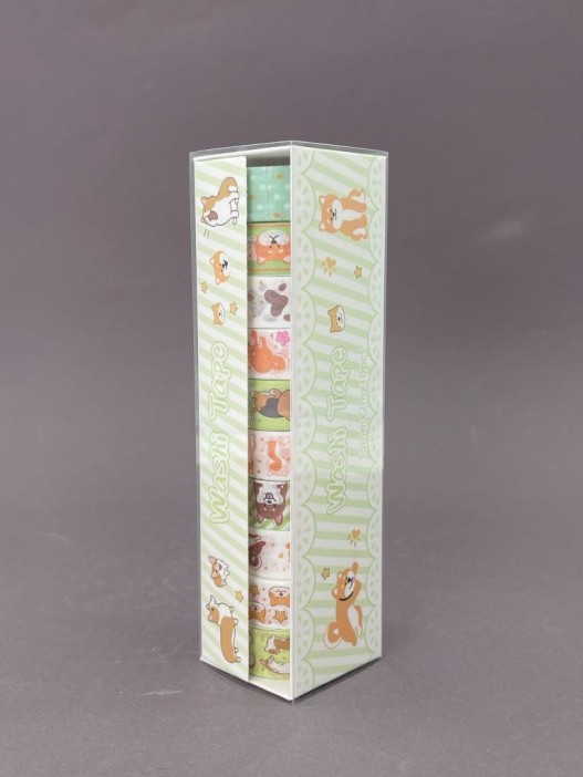 Набор декоративного скотча 10 шт. &quot;Dog life&quot;, mix  (1.5см*2м) 