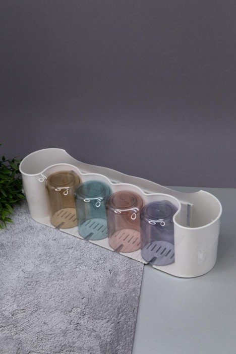 Настенный органайзер для ванной &quot;Classic&quot;, 4 яруса 