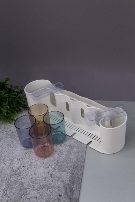 Настенный органайзер для ванной &quot;Classic&quot;, 4 яруса 