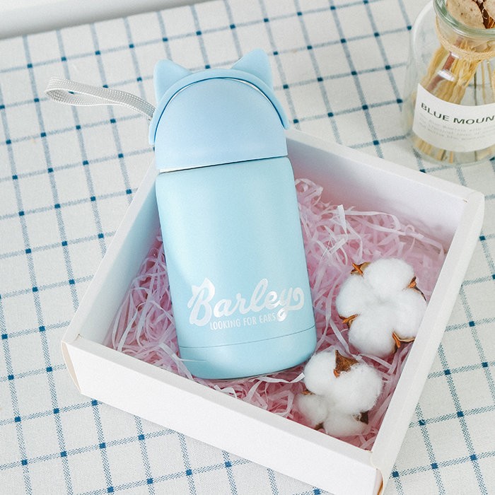 Термос &quot;Cat&quot;, (260ml) blue 