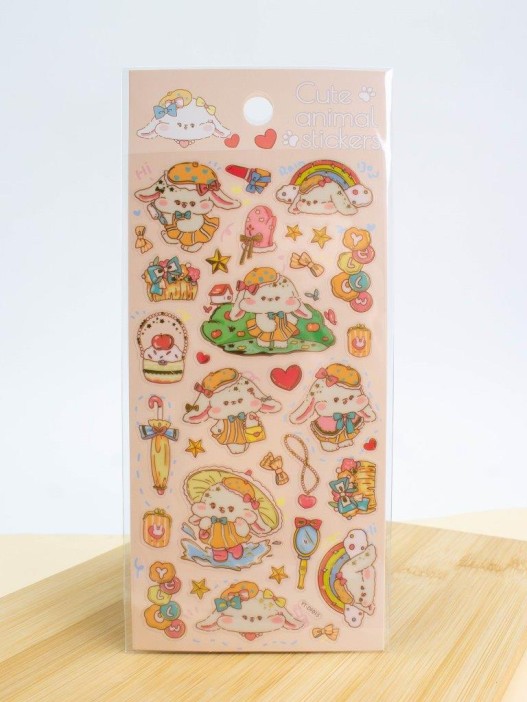 Наклейки &quot;Cute animal&quot;, bunny 