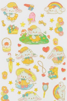 Наклейки "Cute animal", bunny