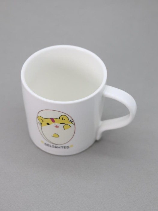 Кружка «Delighted hamster», yellow (360 ml) 