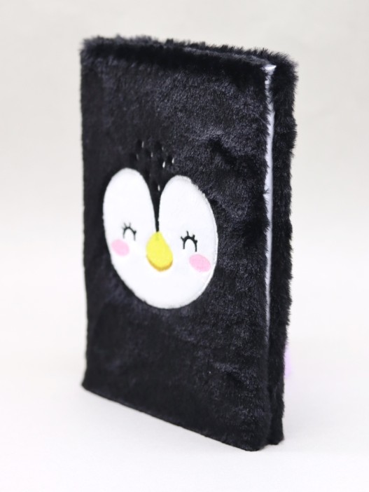 Блокнот плюшевый «Glorious Penguin» (21,5*14,5 см) 