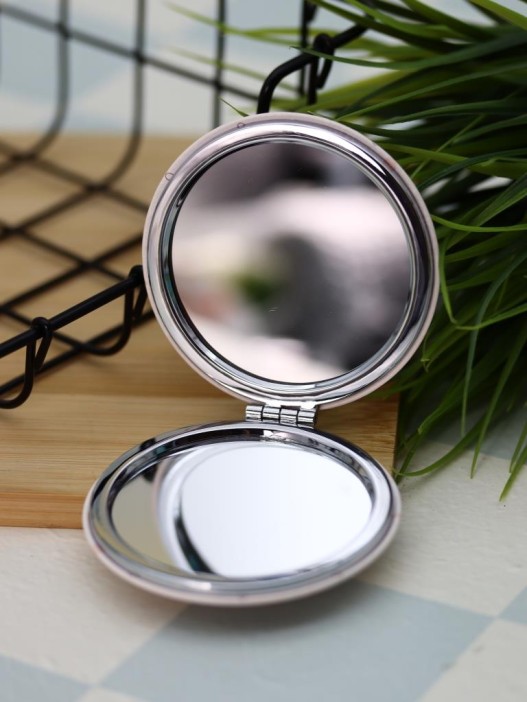 Зеркало раскладное "HappyBara", пончик (7*7 см) 