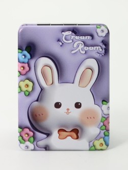Зеркало "Cartoon rabbit", purple