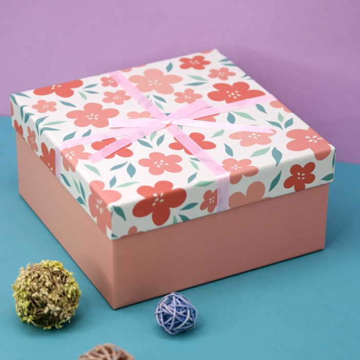 Подарочная коробка «Bloom flowers», 19*19*9.5 