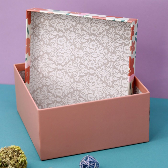 Подарочная коробка «Bloom flowers», 19*19*9.5 