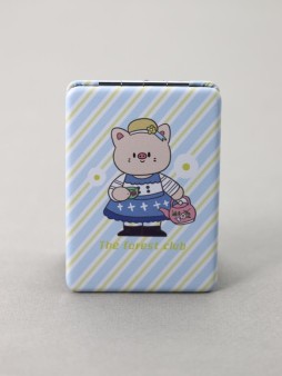 Зеркало "The forest club", blue