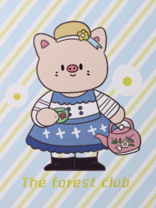 Зеркало &quot;The forest club&quot;, blue 