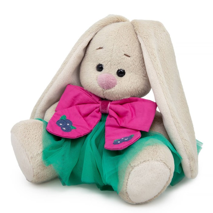 Мягкая игрушка "Зайка Ми в пышной юбке и с бантом (малыш)" (15 см) 