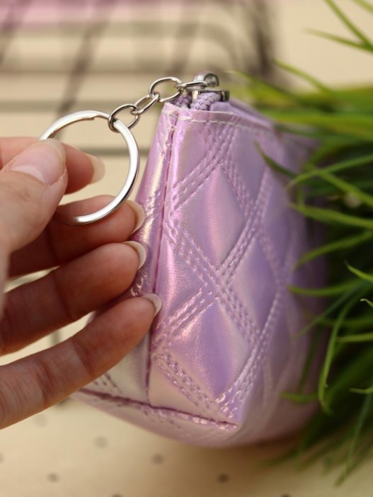 Кошелёк &quot;Purple rhinestones&quot;, purple (11*5*8 см) 