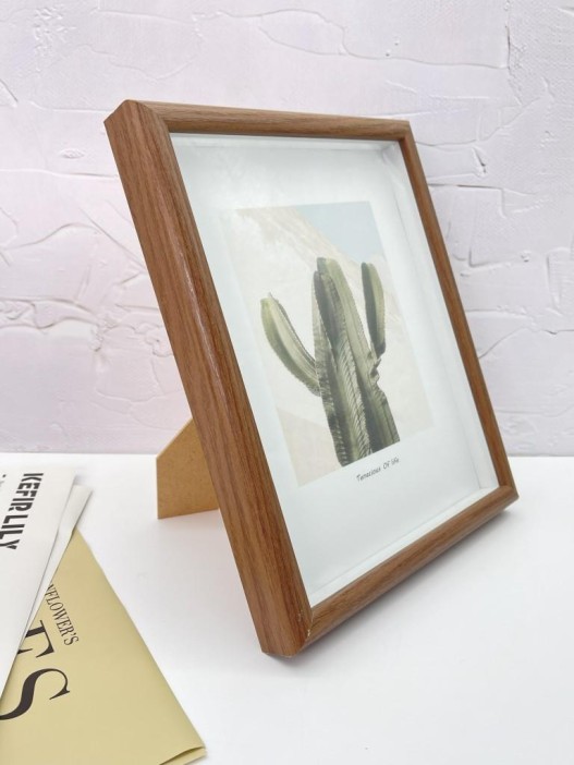 Фоторамка «Indoor plants», темное дерево (20*26 см) 