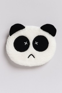 Кошелёк плюшевый &quot;Upset Panda&quot;, white (10*11 см)