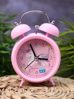 Часы-будильник «Mini unicorn», pink