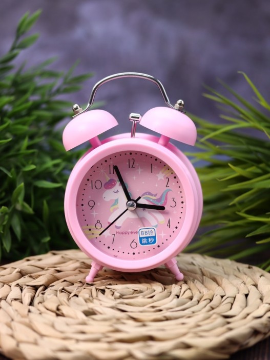 Часы-будильник «Mini unicorn», pink 