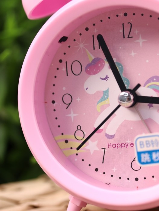 Часы-будильник «Mini unicorn», pink 