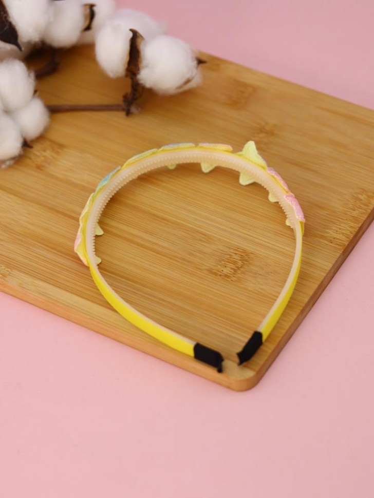 Ободок для волос GIRLY "Радужные звезды", разноцветный