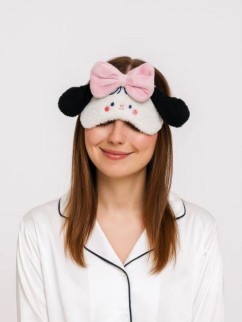 Маска для сна гелевая &quot;Cute puppy&quot;, pink