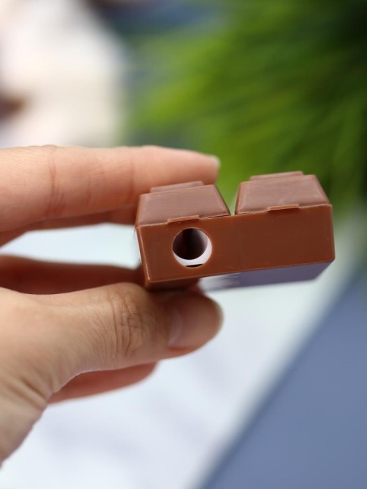 Точилка для карандашей ПО ПЛАНУ. &quot;Chocolate&quot;, brown 