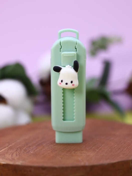 Выдвижной ластик "Little dog", green 