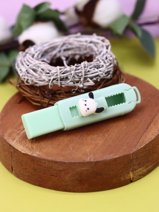 Выдвижной ластик "Little dog", green 