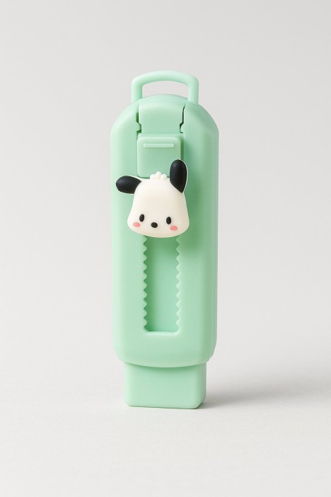 Выдвижной ластик "Little dog", green 