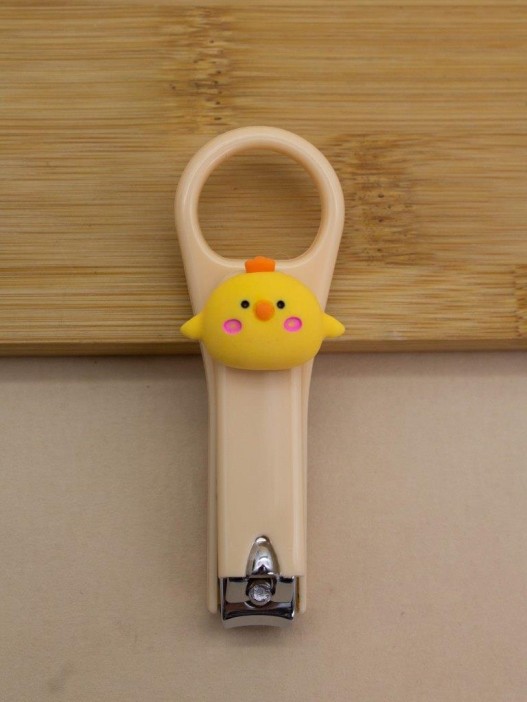 Маникюрный инструмент "Веселый утёнок", желтый 