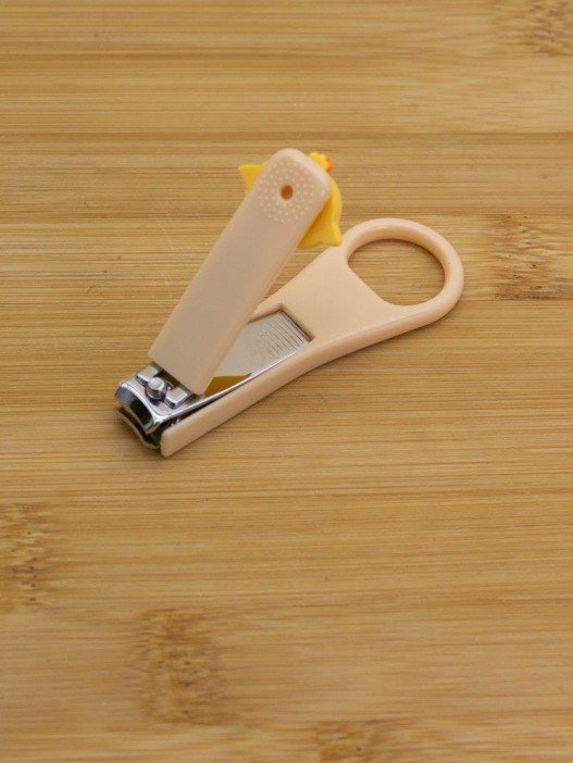 Маникюрный инструмент "Веселый утёнок", желтый 