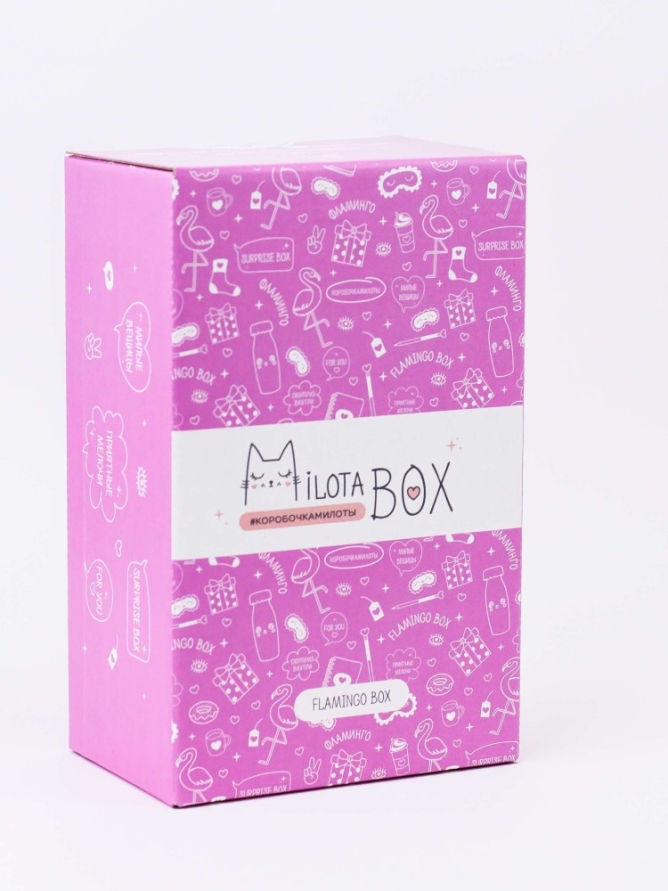 MilotaBox мини "Фламинго Бокс" (коробка в старом дизайне)