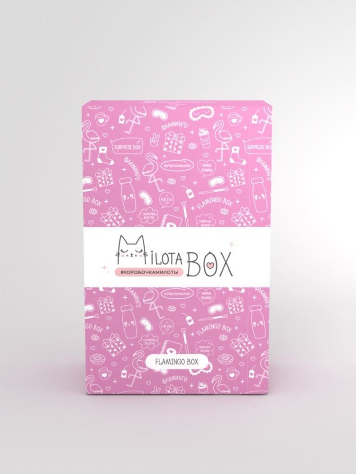 MilotaBox мини "Фламинго Бокс" (в прошлом дизайне)