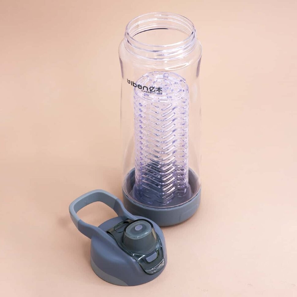 YB-0527 Спортивная бутылка "Aquatic", green (800ml)