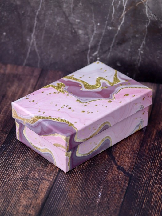 Набор подарочных коробок 3 в 1 «Amethyst», pink, 18*12*7-21*14*8.5-23*16*9.5 