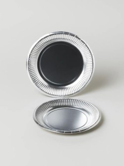 Набор бумажных тарелок 20 шт. "Silver party" (180 мм)